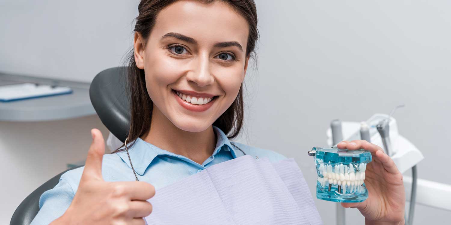 Happy Patient in Clinic