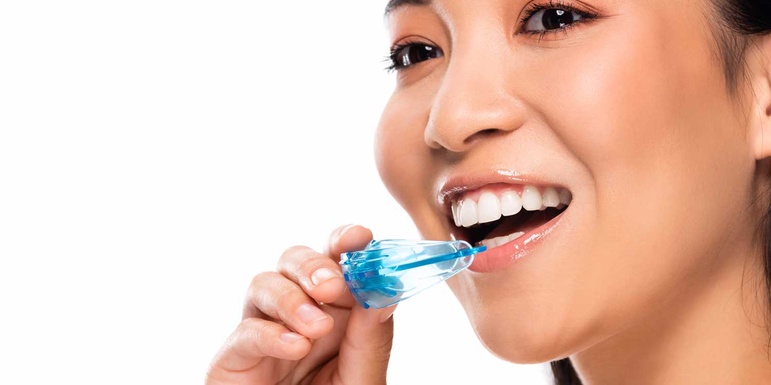 Girl is Holding a Night Guard